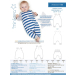 Minikrea 11403 - ermeløs romper, str 44-92