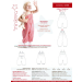 Minikrea 20400 - Buksedrakt/ onesie 1/2 - 3 år