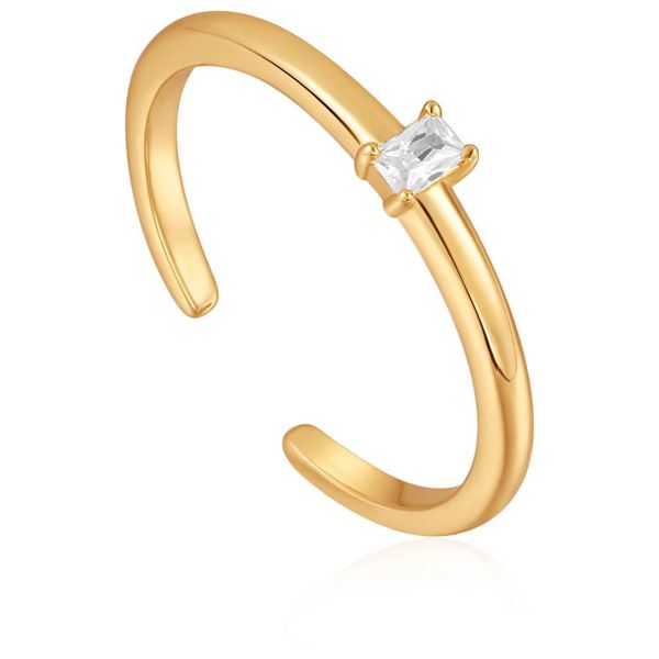Glam Adjustable Ring - Gold