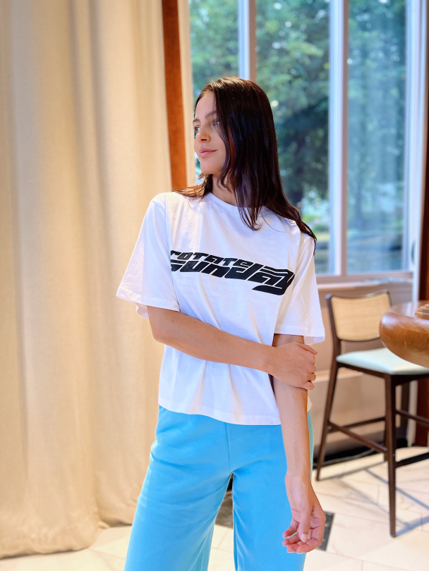 Asteeer T-Shirt - Bright White  - Image 1