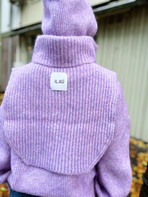 Selje Neckwarmer - Lilac  - Image 5