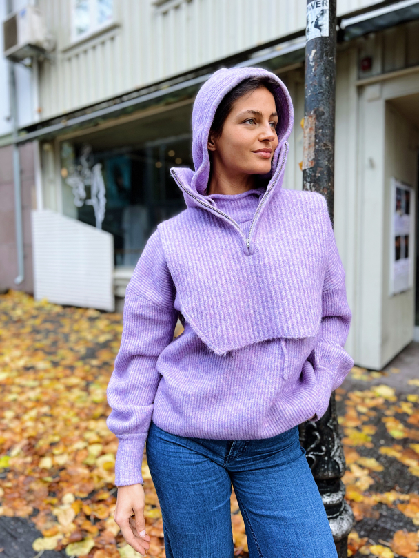 Selje Neckwarmer - Lilac  - Image 6
