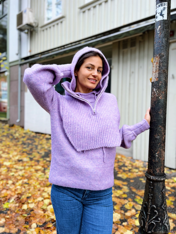 Selje Neckwarmer - Lilac  - Image 7