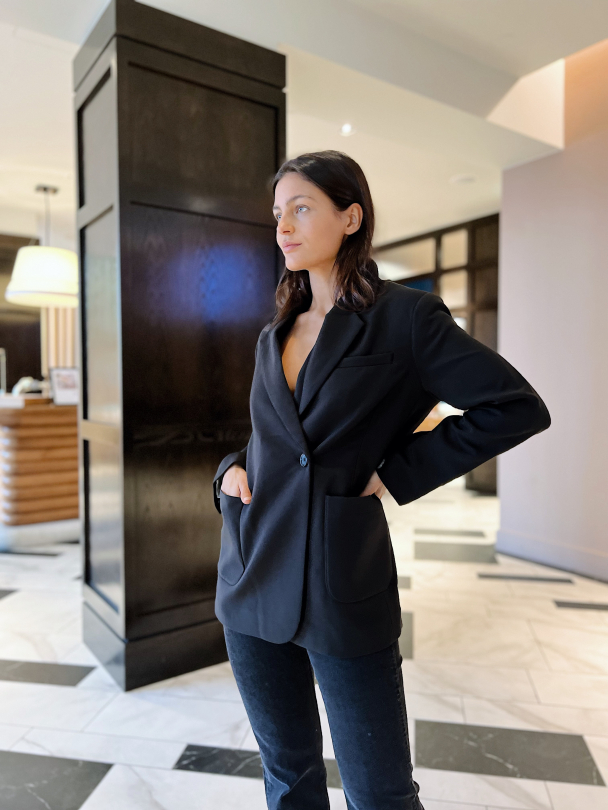 Evien New Blazer - Black  - Image 3