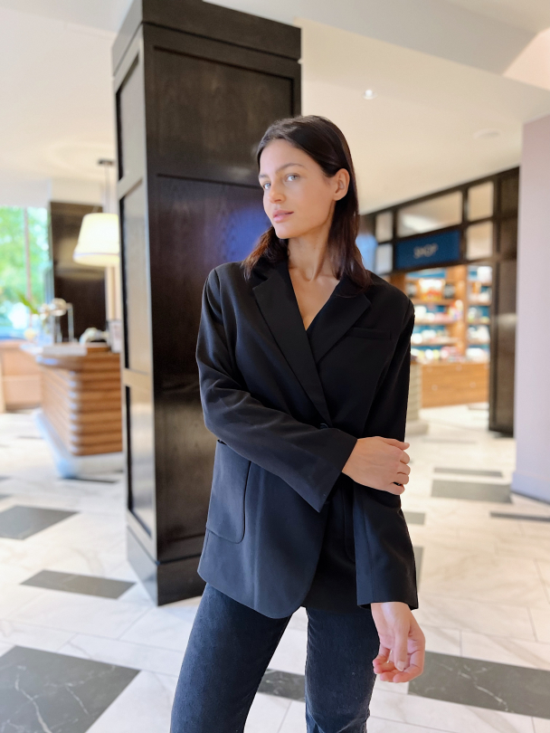 Evien New Blazer - Black  - Image 4