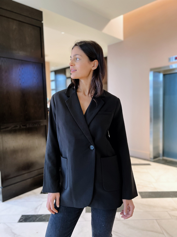 Evien New Blazer - Black  - Image 7