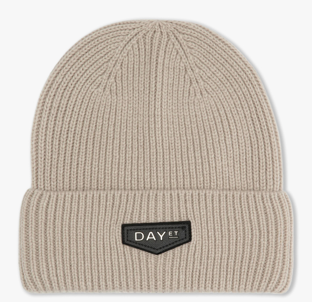 DAY Logo Patch Knit Hat