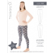 Minikrea 70330 - leggings/ tights dame, 34-50
