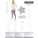 Minikrea 70330 - leggings/ tights dame, 34-50