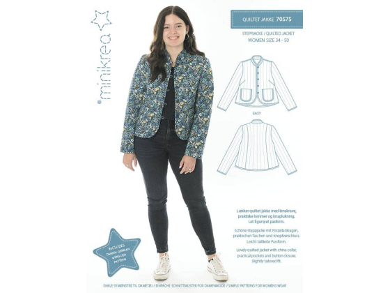 Minikrea 70575 - Quiltet jakke str 34-50
