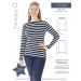 Minikrea 70227 - T-skjorte dame  str. xs-xl