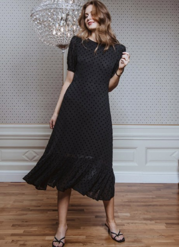 Johanna Dress Nero  - Image 2