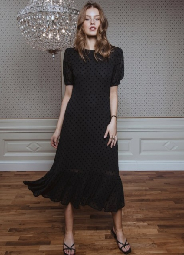Johanna Dress Nero  - Image 3
