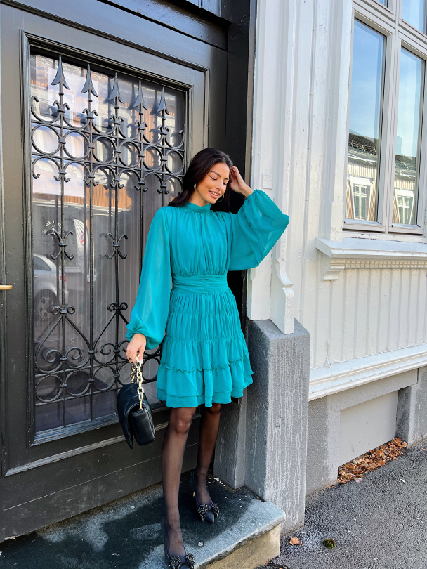 Yves Dress - Deep Lake  - Image 5