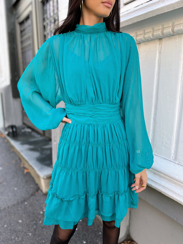 Yves Dress - Deep Lake  - Image 1