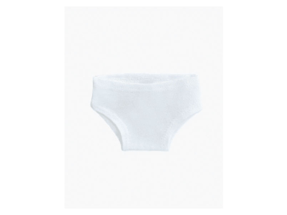 Truse til dukke - Gordis white cotton briefs