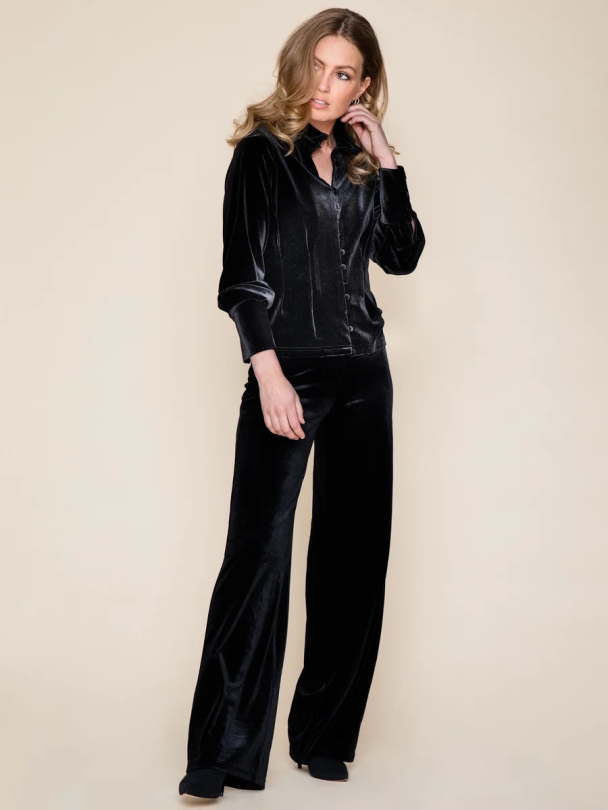 ELLA&IL Amber Velour Pants - Image 3