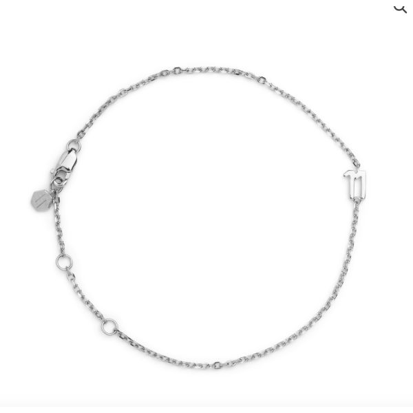 Number Bracelet Silver