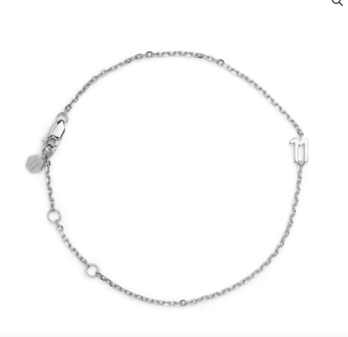 Number Bracelet Silver