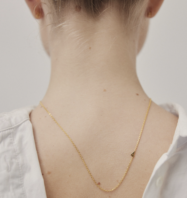 Big Number Necklace Gold - Image 3