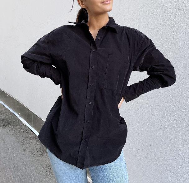 Selina Micro Shirt - Night Sky  - Image 1