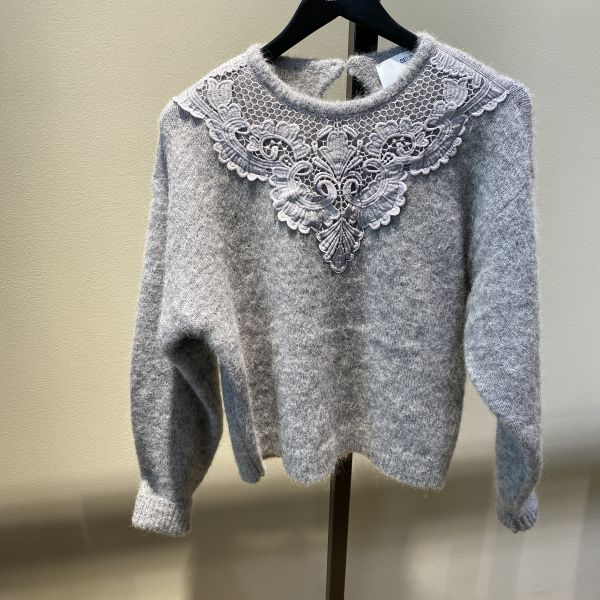 Lacey Knit Pullover