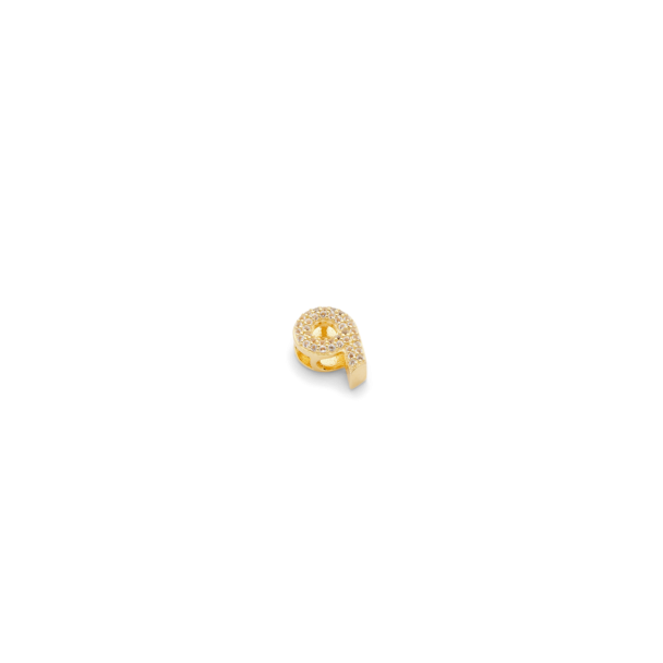 Small Number Appendant Gold - Image 3