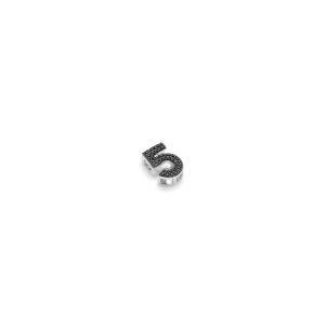 Small Number Appendant Silver