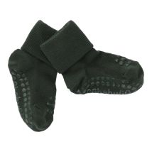 GOBABYGO | Non-Slip Socks Bamboo - Forrest Green