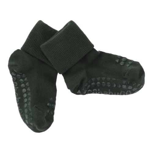 GOBABYGO | Non-Slip Socks Bamboo - Forrest Green