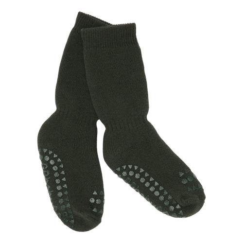 GOBABYGO - NON-SLIP SOCKS FORREST GREEN