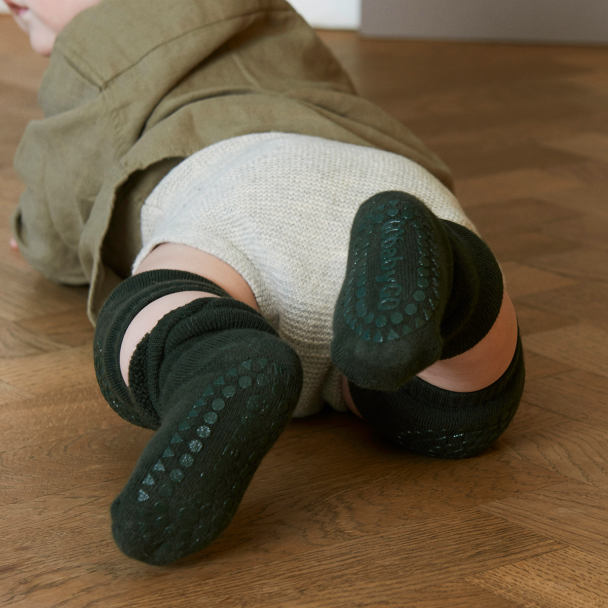 Non-Slip Socks - Forrest Green - Image 3