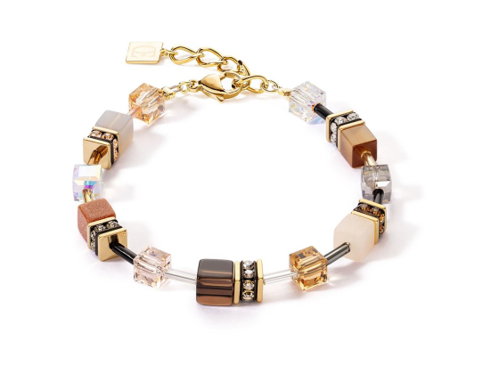GEOCUBE Bracelet Iconic Precious Brown