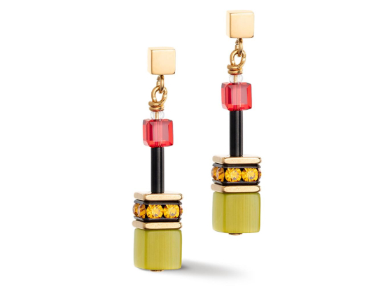 GEOCUBE Earrings Iconic Multicolour Indian Summer