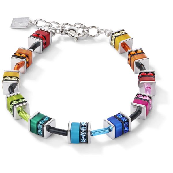 GEOCUBE Bracelet Classic Polaris & Rhinestone Multicolour 