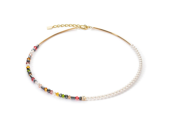 Necklace Princess Pearls Asymmetry Indian Summer