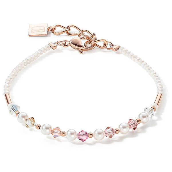 Bracelet Princess Pearls Rose Gold/Light Pink