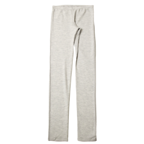 Leggings Dame Ull - Silver Melange