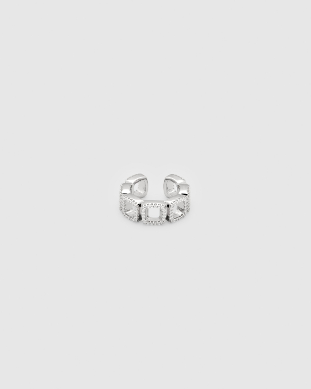 CUSHION EAR CUFF OPEN CZ - Image 1