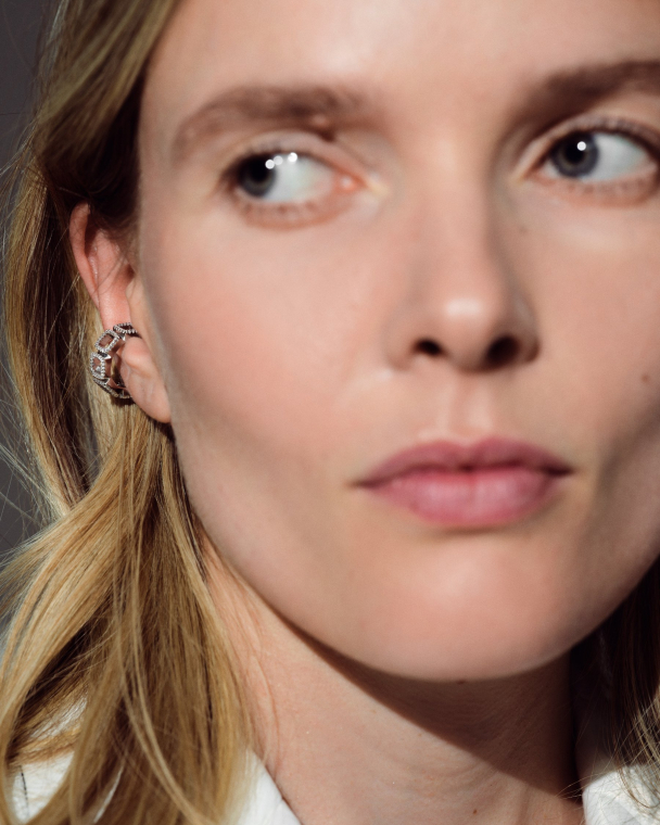 CUSHION EAR CUFF OPEN CZ - Image 2