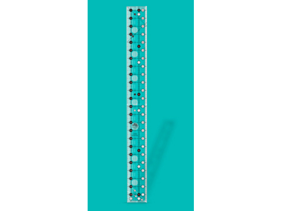 2½ Inch x 24½ Inch Ruler CGR224  Non slip