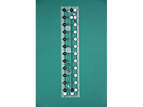  2½ Inch x 12½ Inch Ruler Ref: CGR212 Non slip 