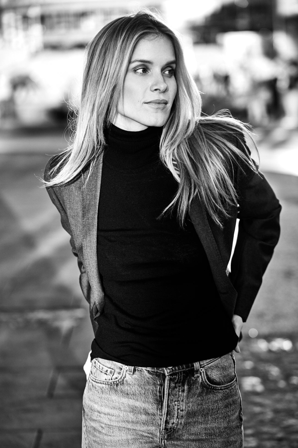 MERINO POLO BLACK - Image 1