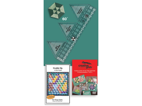  60° Degree Double Strip Ruler