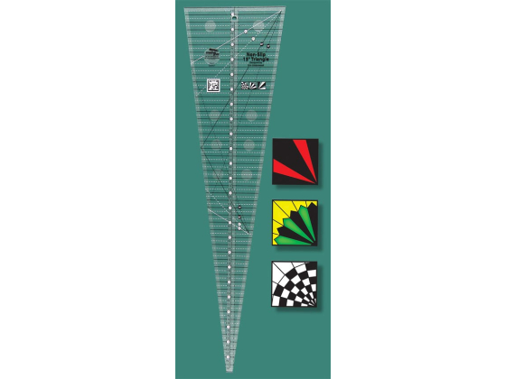 Non-Slip 15° Triangle Ruler