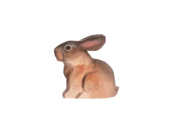 Hare - dyrefigur i tre
