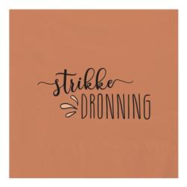 Servietter "Strikkedronning" høst