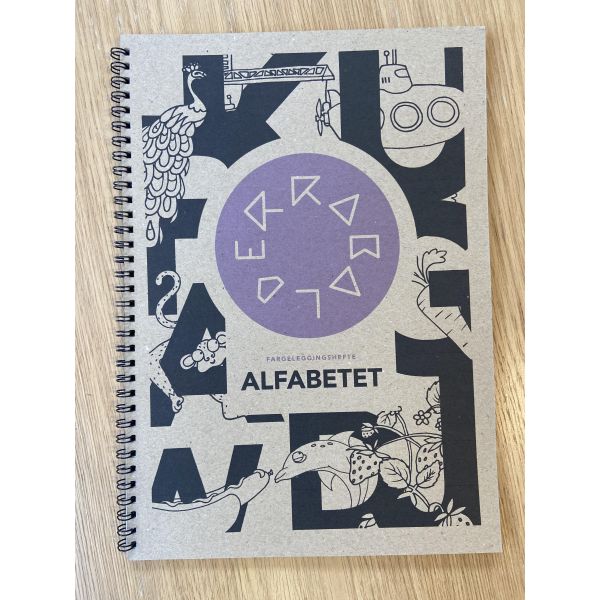 Fargeleggingsbok - Alfabetet