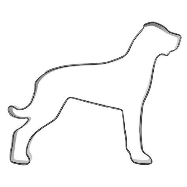  Utstikker HUND GRAND DANOIS 10x8 cm