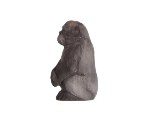 Gorilla - dyrefigur i tre
